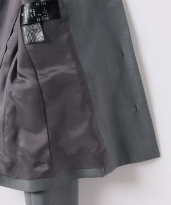 ランバンコレクション スカートスーツ 上下 シルク フォーマル  