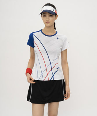 ＜le coq sportif＞【クーリング】サンスクリーングラフィックゲームシャツ