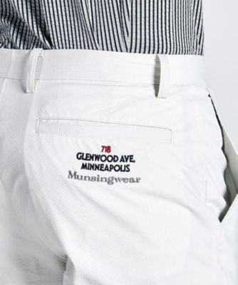 【Munsingwear】 ストレッチシアサッカー9分丈パンツ メンズ ネイビー 82 パンツ パンツ(ボトムス) マンシングウェア