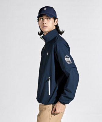 はっ水ストレッチ袖ドッキングブルゾン