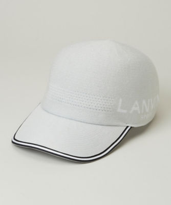 ＜LANVIN SPORT＞キャップ【部分ＵＶ】