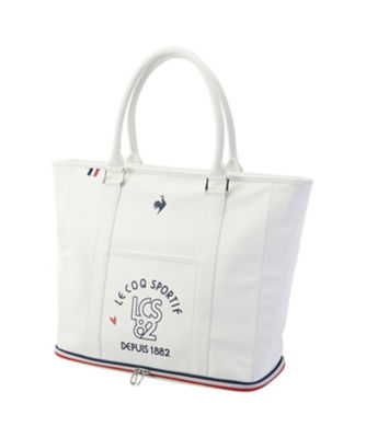 ＜le coq sportif GOLF COLLECTION＞二層式　ボストンバッグ（トートバッグ）　約４０×３６×２０（ｃｍ）