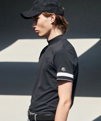 モックネック半袖シャツ【吸汗／UV／ストレッチ／ECO】 | LANVIN 