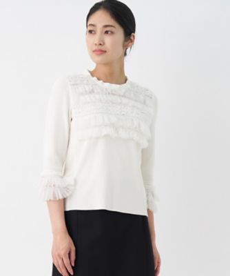 ニットプルオーバー | LANVIN COLLECTION (Women)/ランバンコレクション | 三越伊勢丹オンラインストア・通販【公式】