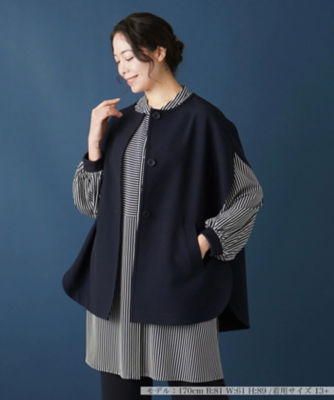 ＜Leilian plus house (Women/大きいサイズ)＞ポンチョ風ベスト