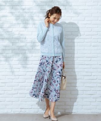 アコーディオンプリーツスカート | Leilian (Women)/レリアン | 三越 