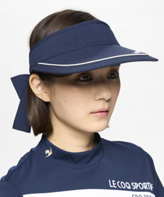 リボン付きつば広サンバイザー | le coq sportif GOLF COLLECTION/ルコックスポルティフ（ゴルフ） |  三越伊勢丹オンラインストア・通販【公式】