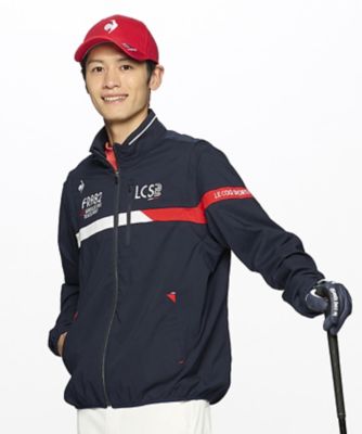 Le cop sportif RIJOUME オーロラプリントブルゾン グレー ストレッチ