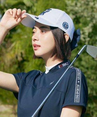 ＜le coq sportif GOLF COLLECTION＞ポニーテールキャップ（池田エライザ着用）