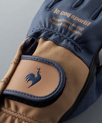 【le coq sportif GOLF】 ルコックゴルフ レディース ゴルフグローブ(両手用) ネイルフリー レディース レッド L その他のスポーツウェア スポーツウェア ルコックスポルティフ(ゴルフ)