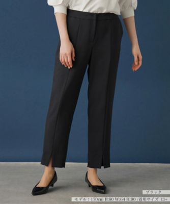 センター切り替え×スリットパンツ【NEMIKA】 | Leilian plus  