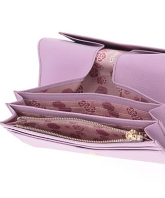 ブルトン　ギャルソン長財布　ラベンダー