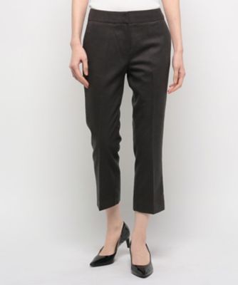 ＜MADAM JOCONDE (Women)＞マダム　ジョコンダ　ＭＡＤＡＭ　ＪＯＣＯＮＤＥ　クロップドパンツ