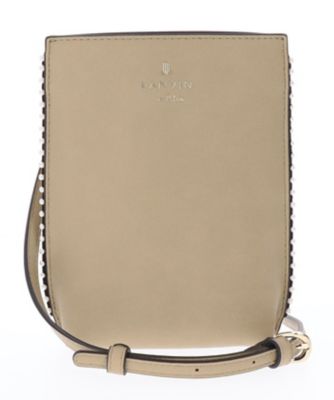 ＜LANVIN en Bleu (Bag&SLG)＞ぺルラ　ミニショルダー　ベージュ