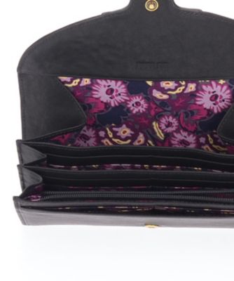ANNA SUI アナスイ未使用ブラウン キーホール ギャルソン長財布 No.1