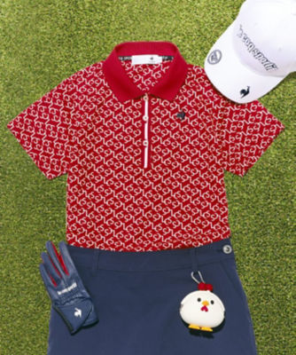 ＜le coq sportif GOLF COLLECTION＞総柄半袖シャツ