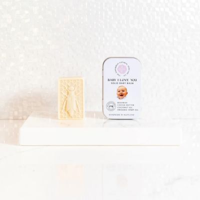 ＜THE EDINBURGH NATURAL SKINCARE (Women)＞ＢＡＢＹ　Ｉ　ＬＯＶＥ　ＹＯＵ　ＳＯＬＩＤ　ＢＡＢＹ　ＢＡＬＭ