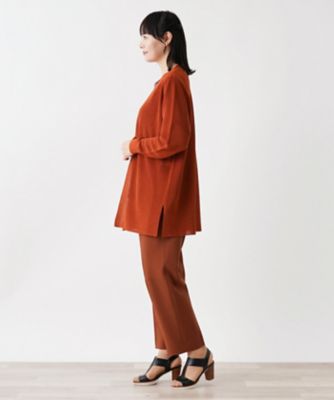 レリアン Vネックカーディガン＆ロングスカート 黒 ラメ セットアップ 