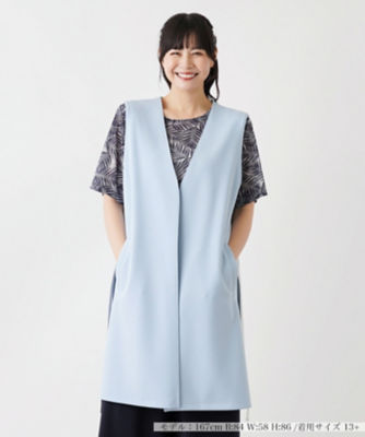 ＜Leilian plus house (Women/大きいサイズ)＞ロングジレ【ＮＥＭＩＫＡ】