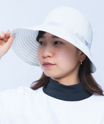 LANVIN SPORT/ランバン　スポール テープハット【ＵＶ／サイズ調整機能つき】