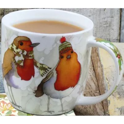 ★マグカップ　Ｃｈｒｉｓｔｍａｓ　Ｒｏｂｉｎｓ
