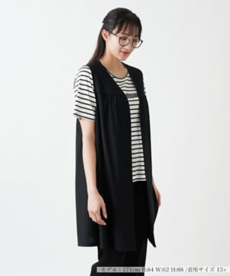 ＜Leilian plus house (Women/大きいサイズ)＞ロングベスト