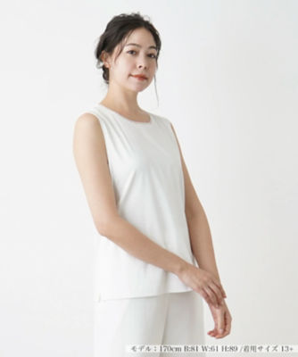 ＜Leilian plus house (Women/大きいサイズ)＞カットソー【Ｌｅｉｌｉａｎ　ＷＨＩＴＥ　ＬＡＢＥＬ】