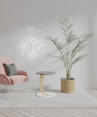 【受注商品】ＬＥＤネオンサイン　Ｋｅｉｔｈ　Ｈａｒｉｎｇ　Ｄａｎｃｉｎｇ　Ｍａｎ