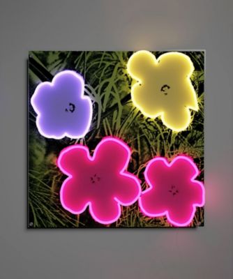 受注商品】ＬＥＤネオンサイン Ａｎｄｙ Ｗａｒｈｏｌ Ｆｌｏｗｅｒｓ | YELLOWPOP(Baby&Kids)/イエローポップ |  三越伊勢丹オンラインストア・通販【公式】