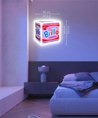 【受注商品】ＬＥＤネオンサイン　Ａｎｄｙ　Ｗａｒｈｏｌ　Ｂｒｉｌｌｏ　Ｂｏｘ