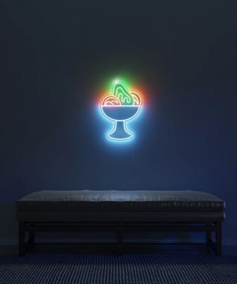 【受注商品】ＬＥＤネオンサイン　Ｔｏｍ　Ｗｅｓｓｅｌｍａｎｎ　Ｆｒｕｉｔｓ