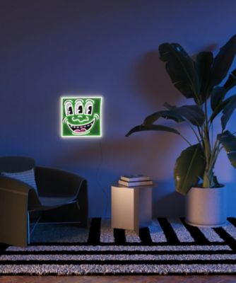 【受注商品】ＬＥＤネオンサイン　Ｋｅｉｔｈ　Ｈａｒｉｎｇ　Ｔｒｉｐｌｅ　Ｅｙｅｓ