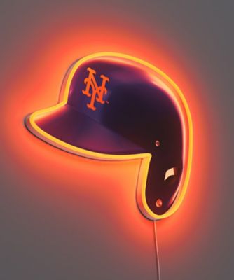 ＜YELLOWPOP (Baby&Kids)＞【受注商品】ＬＥＤネオンサイン　Ｎｅｗ　Ｙｏｒｋ　Ｍｅｔｓ　Ｈｅｌｍｅｔ