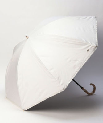 ＜Blao＞Ｂｌａｏ（ブラオ）　デニム切りっぱなし風晴雨兼用傘（１段スライドショート傘）
