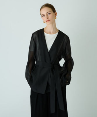 ＜Leilian (Women)＞【きれいめ】洗えるジャケット【ＴＨＥ　ＮＥＷ】【Ｌｅｉｌｉａｎ　ＷＨＩＴＥ　ＬＡＢＥＬ】