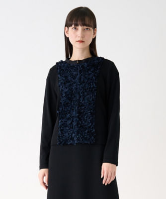 ＜LANVIN COLLECTION (Women)＞ペタルモチーフカーディガン