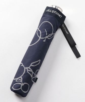 ＪＩＬＬ　ＳＴＵＡＲＴ（ジル　スチュアート）　マーカーペインティングフルーツプリント雨傘（折り畳み・ミニ傘）