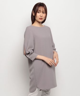 ジョコンダ　ロイヤル　ＪＯＣＯＮＤＥ　ＲＯＹＡＬ　ダブルアムンゼンストレッチ　チュニック丈ブラウス