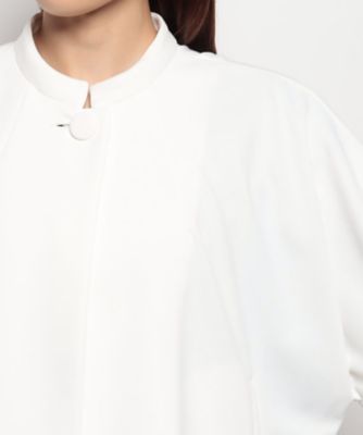 ラピーヌ　ブランシュ　ＬＡＰＩＮＥ　ＢＬＡＮＣＨＥ　スタンドカラーハーフジャケット