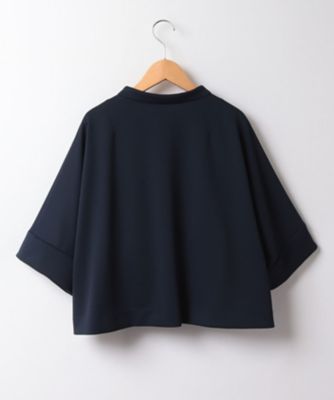 ラピーヌ　ルージュ　ＬＡＰＩＮＥ　ＲＯＵＧＥ　【大きいサイズ】スタンドカラーハーフジャケット