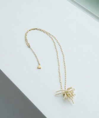 ランバン LANVIN パールネックレス リボン ヴィンテージ風