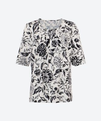 HOBBS (Women)/ホブズ ＪＡＣＱＵＥＬＩＮＥ　ＰＲＩＮＴ　ＴＯＰ　０１２５　２６１８　９３２４Ｌ００