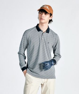 SUNSCREEN ロゴジャカード長袖シャツ | Munsingwear 