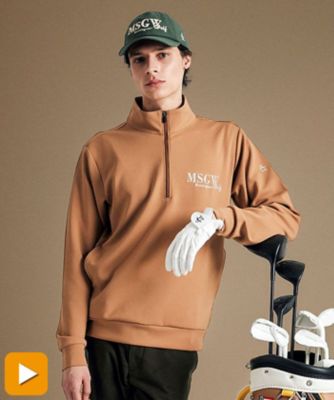 clubhaus MALBON GOLF 別注 コラボ スウェット グレー