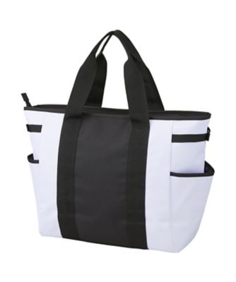 スタイリッシュデザイン　トートバッグ　オリジナルロゴプリント裏地仕様