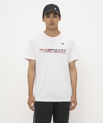 Tricolor print game shirt