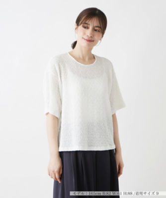 ＜Leilian (Women)＞クルーネックプルオーバー【ＴＨＥ　ＮＥＷ】