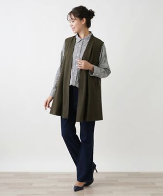 Leilian PLUS 頼もしく HOUSE / レリアンプラスハウス ジレ