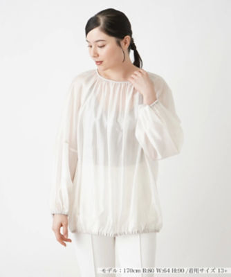 ＜Leilian plus house (Women/大きいサイズ)＞ブラウス【ＮＥＭＩＫＡ】