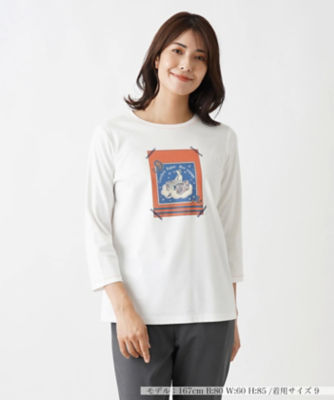 ＜Leilian (Women)＞クルーネックＴシャツ